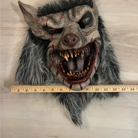 Dark Side Werewolf Halloween Costume Mask - Picture 6 of 9